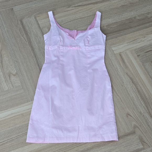 Pink Rose Dresses & Skirts - Pink Rose Light Pink Sleeveless Shift Dress Small